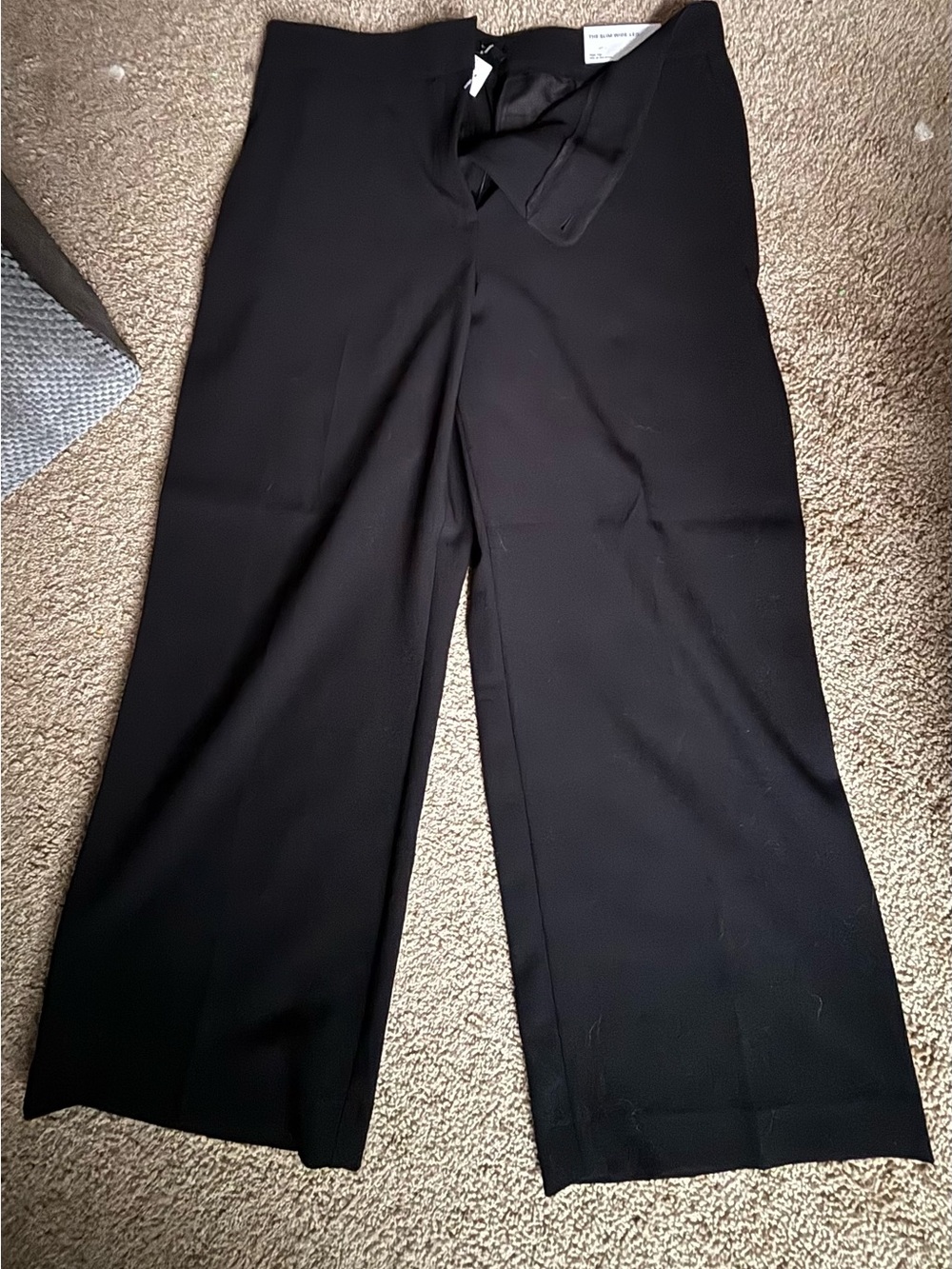 Ann Taylor Factory Black Wide-Leg Dress Pants - Picture 5 of 5